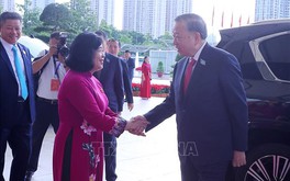 Tổng Bí thư Tô Lâm dự Đại hội đại biểu Đảng bộ TP. Hà Nội lần thứ 18