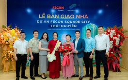 Bàn giao shophouse đầu tiên tại dự án FECON Square City kích hoạt tương lai phồn vinh tại Vạn Xuân, Thái Nguyên