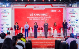 Khai mạc giải Marathon Quốc tế Hà Nội Techcombank mùa thứ 4: Giải chạy biểu trưng của Thủ đô, kết nối cộng đồng, tôn vinh giá trị di sản - văn hóa