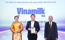 Vinamilk khẳng định bản lĩnh tiên phong qua bảng xếp hạng TOP50 năm 2025