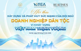 Hôm nay diễn ra Hội thảo: Xây dựng và phát huy sức mạnh của đội ngũ doanh nghiệp dân tộc vì khát vọng Việt Nam thịnh vượng
