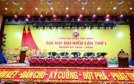 Tây Ninh: Phiên trù bị Đại hội đại biểu Đảng bộ lần thứ I, nhiệm kỳ 2025 - 2030