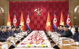 Tổng Bí thư Tô Lâm hội đàm với Tổng Bí thư, Chủ tịch Quốc vụ Triều Tiên Kim Jong Un