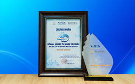 Sunshine Group được vinh danh trong Top 40 Doanh nghiệp tư nhân tiêu biểu đại diện cho 40 năm Đổi mới