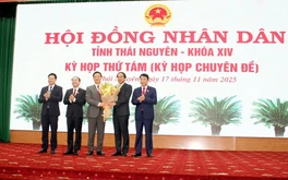 Ông Vương Quốc Tuấn được bầu giữ chức Chủ tịch UBND tỉnh Thái Nguyên