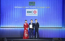 BIC lần thứ 2 liên tiếp được vinh danh Top 1 nơi làm việc tốt nhất ngành bảo hiểm khối Doanh nghiệp lớn