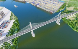 Cầu có nhịp chính dài nhất Đông Nam Á, kết nối 2 tỉnh thành giàu có của Việt Nam gặp khó khi đang nỗ lực đến ngày hợp long