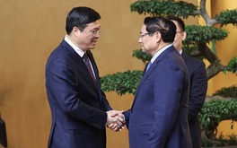 Gặp gỡ tỉnh Quảng Tây (Trung Quốc), Thủ tướng thúc đẩy hợp tác hoàn thiện hai tuyến đường sắt trọng điểm