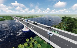 Cây cầu 600 tỷ bắc qua dòng sông biểu tượng của TP. HCM nỗ lực về đích sau 6 tháng hợp long