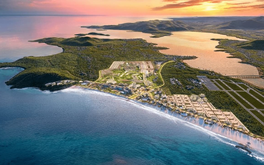 Lần đầu tiên Việt Nam có đại đô thị biển liền kề sân bay và cảng biển quốc tế