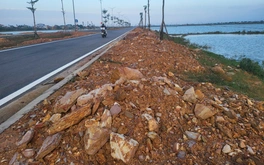TP. Huế: Dự án đường gần 195 tỷ đồng dùng đá phong hóa san lấp