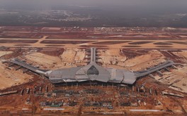 Hôm nay, siêu sân bay lớn nhất Việt Nam chính thức đón thành công chuyến bay kỹ thuật đầu tiên