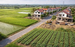 Từ ngày 1/1/2026, chi phí chuyển đổi đất nông nghiệp sang đất thổ cư sẽ tăng