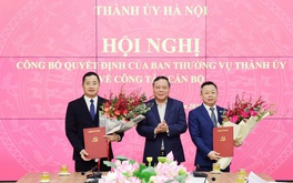 Thiếu tướng Nguyễn Thành Long giữ chức Chánh Văn phòng Thành ủy Hà Nội