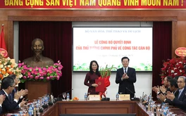 Phó Chánh Văn phòng Thường trực Văn phòng Trung ương Đảng Lâm Thị Phương Thanh giữ chức Thứ trưởng Thường trực Bộ VHTTDL