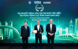 Maison Grand được vinh danh "Top 5 Dự án Bất động sản Giá trị Thật tiêu biểu tại Vùng Động lực phía Nam năm 2025"