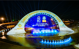 Show diễn Nụ hôn của biển cả mang kỷ lục Guinness thứ 2 cho Phú Quốc