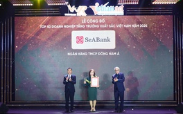 SeABank tăng 173 bậc trong bảng xếp hạng FAST500