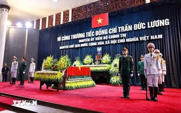 Cử hành trọng thể Lễ Quốc tang nguyên Chủ tịch nước Trần Đức Lương