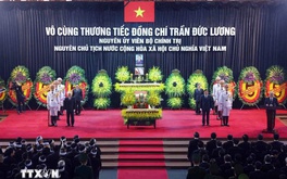 Cử hành trọng thể Lễ truy điệu nguyên Chủ tịch nước Trần Đức Lương