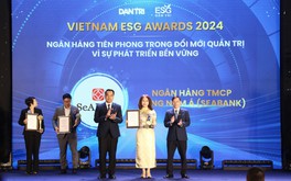 SeABank được vinh danh “Ngân hàng tiên phong trong đổi mới quản trị vì sự phát triển bền vững” tại Vietnam ESG Awards