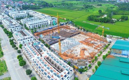 Hà Nội: Hình ảnh tiến độ thi công 2 dự án nhà ở xã hội ở huyện Đông Anh