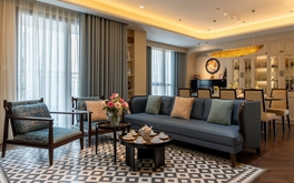 Căn hộ 270 m2 phong cách Á Đông cho ba thế hệ