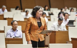Thống đốc Nguyễn Thị Hồng: Nếu phụ thuộc vào vốn tín dụng ngân hàng sẽ tiềm ẩn nhiều rủi ro