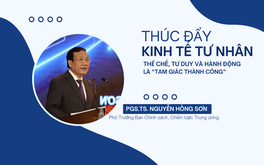 Thúc đẩy kinh tế tư nhân: Thể chế, tư duy và hành động là "tam giác thành công"