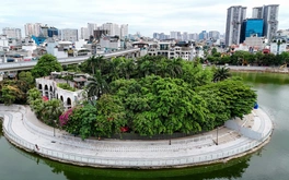 Hà Nội: Cận cảnh bán đảo hồ Đống Đa sắp trở thành không gian mở, công viên cây xanh
