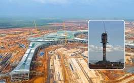 Công trình cao nhất tại siêu sân bay Long Thành chính thức đạt dấu mốc quan trọng