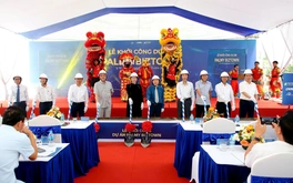 Hà Nội: Chính thức khởi công Dự án Khu nhà thương mại liền kề HDB - Palmy Biztown tại phường Thanh Liệt