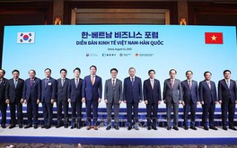 Tổng Bí thư Tô Lâm và Thủ tướng Hàn Quốc dự Diễn đàn Kinh tế Việt Nam - Hàn Quốc