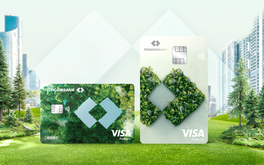 “Sống xanh, tiêu sành” cùng bộ đôi thẻ xanh theo dõi dấu chân carbon đầu tiên tại Việt Nam từ Techcombank