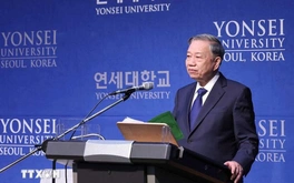 Toàn văn phát biểu của Tổng Bí thư Tô Lâm tại Đại học Yonsei của Hàn Quốc