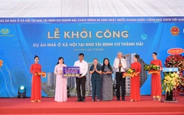 Khánh Hòa khởi công dự án Nhà ở xã hội tại Khu tái định cư Thành Hải