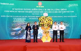Thái Nguyên: Đồng loạt khởi công, khánh thành 6 công trình, dự án chào mừng 80 năm ngày Quốc khánh