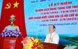 Cà Mau: Phát huy sức mạnh đại đoàn kết, tự hào bước vào kỷ nguyên mới