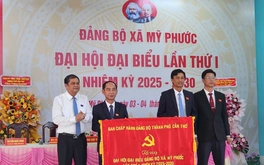 TP. Cần Thơ: Giám đốc Sở Văn hóa Thể thao và Du lịch dự, chỉ đạo Đại hội Đại biểu Đảng bộ xã Mỹ Phước