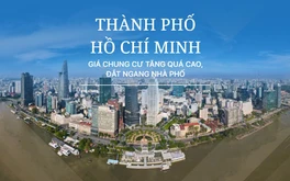 Giá chung cư TP.HCM tăng quá cao, đắt ngang nhà phố