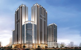 Công trường nhộn nhịp tại dự án bất động sản xa xỉ bậc nhất Thủ đô của Vinhomes