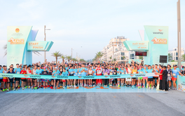 Giải chạy Vlasta Race 2025 do Văn Phú tổ chức bùng nổ với gần 3.000 runner