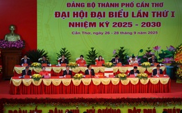 Chủ tịch Quốc hội Trần Thanh Mẫn dự và chỉ đạo Đại hội đại biểu Đảng bộ TP. Cần Thơ