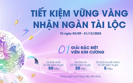 "Săn" kim cương nửa tỷ đồng khi gửi tiết kiệm tại Vietbank
