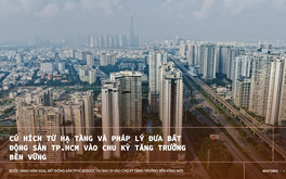 Cú hích từ hạ tầng và pháp lý đưa bất động sản TP.HCM vào chu kỳ tăng trưởng bền vững