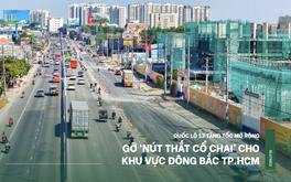 Quốc lộ 13 tăng tốc mở rộng, gỡ 'nút thắt cổ chai' cho khu vực Đông Bắc TP.HCM