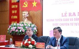 Sách về ngành Tuyên giáo và Dân vận: Từ tư duy lý luận đến hành động thực tiễn