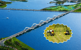 Việt Nam sắp có cầu vượt vịnh gần 4.000 tỷ kết nối vùng biển Tây Nam Bộ, đất nông nghiệp quanh vùng 'nổi sóng'