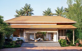 Yên bình trong không gian đương đại kết hợp truyền thống của căn nhà cấp 4 giữa vùng quê