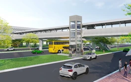 TP.HCM: Khởi công dự án lắp đặt thang máy tại các cầu vượt bộ hành tuyến metro Bến Thành - Suối Tiên